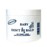 Baby Don't Bald: bouteille nourrissante pour cheveux et cuir chevelu, vitalité naturelle.