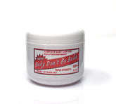 Baby Don't Bald bouteille 4oz prête à soutenir potentiellement la pousse des cheveux.