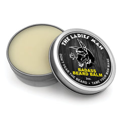 Badass Beard Care texture onctueuse pour barbe plus douce et facile à appliquer.