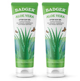 Badger Aloe Vera Gel pour le visage et le corps, application douce et non collante