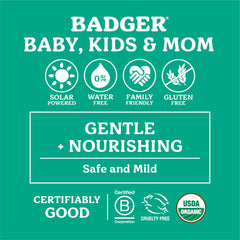 Badger Belly Butter – ingrédients cacao et coco nourrissants pour la peau.
