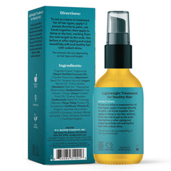 Mélange d'argan, jojoba et baobab pour nourrir et hydrater les cheveux