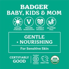 Badger ingrédients jojoba coco tournesol calendula et vitamine E