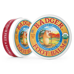 Baume Badger, ingrédients organiques: huile d'olive et jojoba, pour nourrir