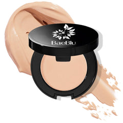 Baeblu correcteur biologique plein-couverture flacon – couvre cernes et rougeurs.