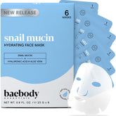 Baebody masque visage mucine escargot emballage pratique pour voyage et hydratation