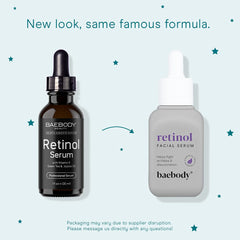 Baebody Sérum Rétinol Visage Application – geste fluide pour peau douce et hydratée