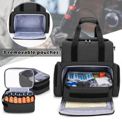 BAFASO poches transparentes intérieures, rangement clair pour encres et outils.