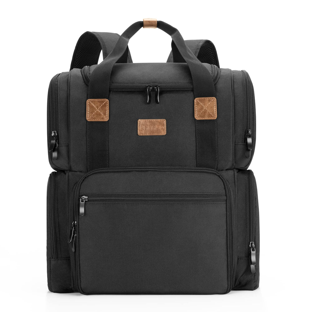 BAFASO sac cosmétique avec poches intérieures transparentes pour un rangement rapide