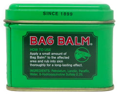 Texture crème sans parfum de Bag Balm, douceur rapide pour la peau.