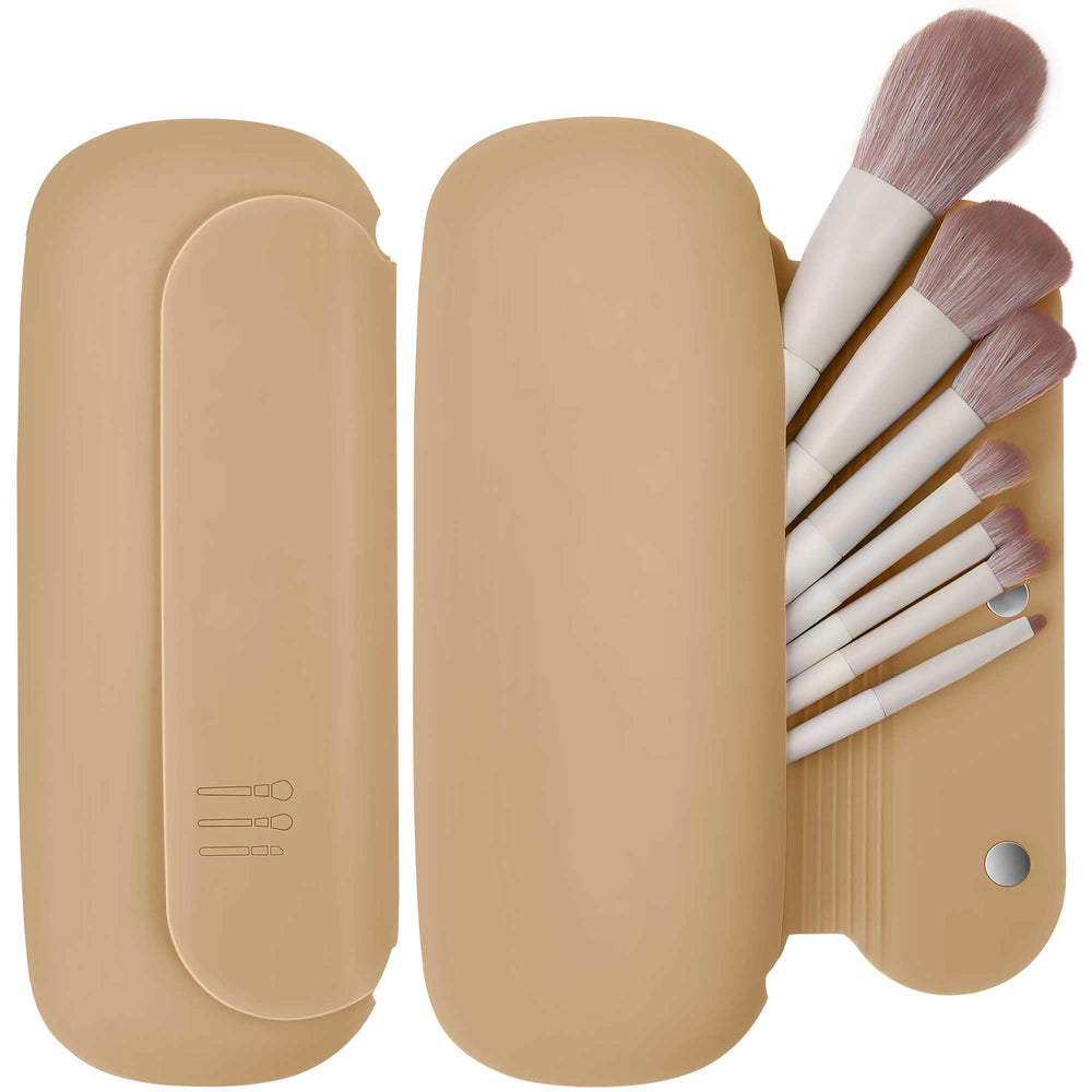 BAGCRAZY étui pinceaux voyage – fermeture magnétique sécurisée et pratique
