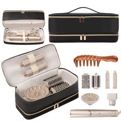 BAGCRAZY travel case for Dyson Shark FlexStyle with double-layer protection keeps tools organized.
