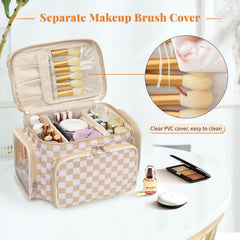 Bagmoly sac maquillage emplacement pinceaux : rangement pinceaux pratique