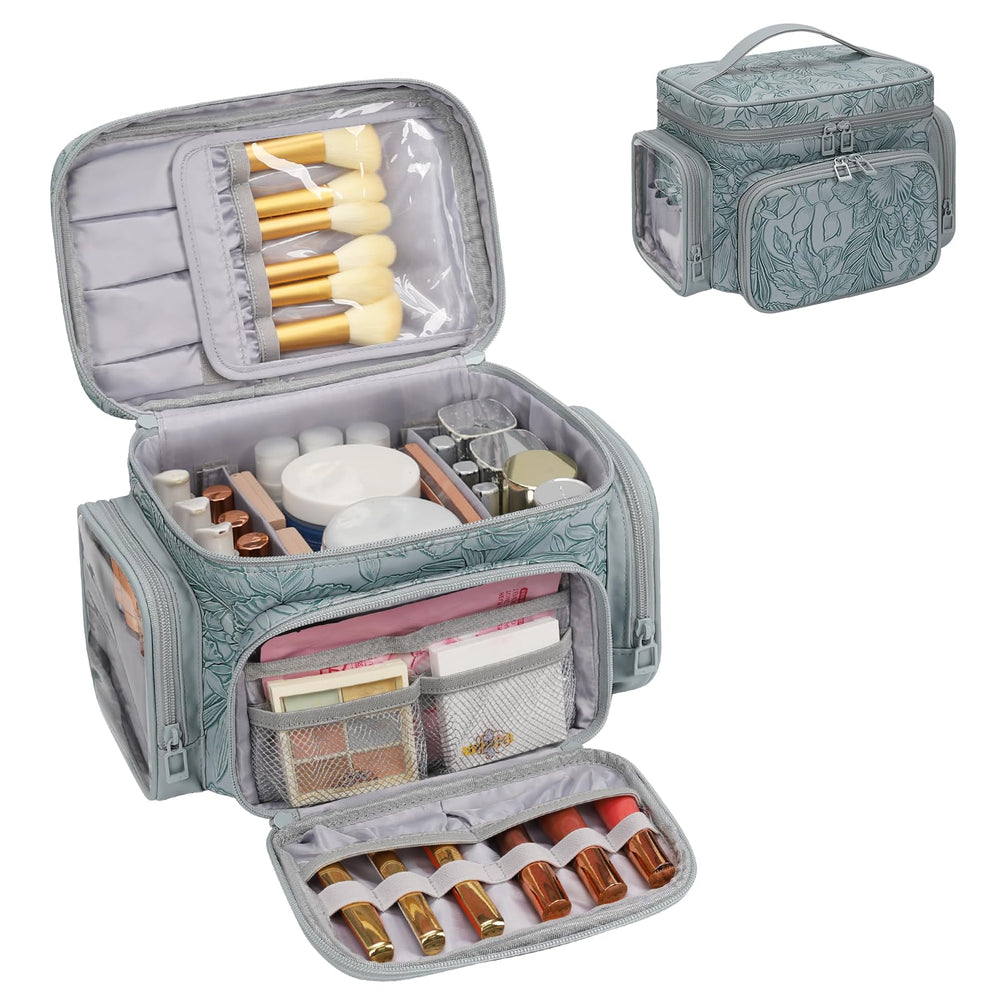 Bagmoly grande trousse-maquillage vertical, rangement optimal en voyage.