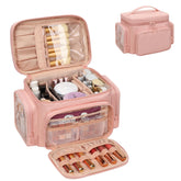 Bagmoly Trousse Maquillage grande capacité pour ranger bouteilles verticalement et rapidement.