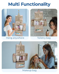 BAGSMART poignée et crochet pivotant à 360° pour suspendre où vous voulez.