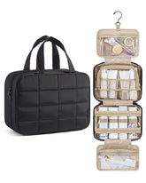BAGSMART sac de toilettes, matière moelleuse et légère pour voyage.