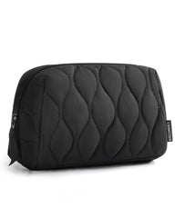 BAGSMART sac maquillage avec grande ouverture pour accès rapide.