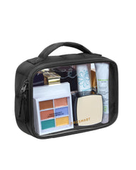 BAGSMART sac transparent pour liquides avec grande ouverture, pratique en voyage
