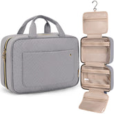 BAGSMART Trousse de toilette vue avant, rangement clair pour accessoires de toilette.