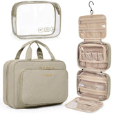 Trousse BAGSMART articles de toilette pendante, pratique et compacte pour voyager.