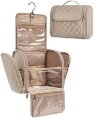 Trousse BAGSMART maquillage avec crochet suspendu, rangement pratique lors des déplacements.