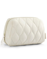 Trousse bagsmart beige avec ouverture large pour un accès rapide et pratique