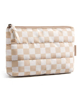 Trousse BAGSMART maquillage pelucheuse avec zip charme prête à voyager léger.