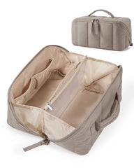 Trousse BAGSMART voyage avec ouverture totale pour un accès rapide aux produits.