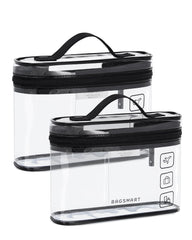 BagSmart trousse toilettage ouverture 180-degres pour un acces rapide