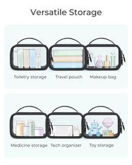 Trousse Bagsmart avec coutures renforcées pour une durabilité accrue.