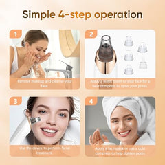 BAIIKO nettoyeur pores rechargeable par câble pour une utilisation pratique.