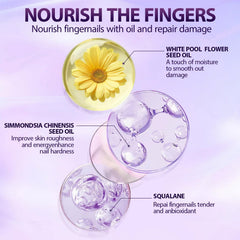 Baikupo huile nourrissante, nourrit cuticules et renforce les ongles.
