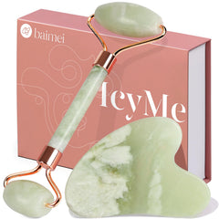BAIMEI IcyMe roller jade visage - massage rafraîchissant pour le teint