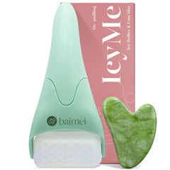 BAIMEI IcyMe rouleau glaçon visage – rafraîchissant et apaisant pour la peau.