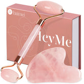 BAIMEI IcyMe, rouleau en quartz rose pour rafraîchir le visage.