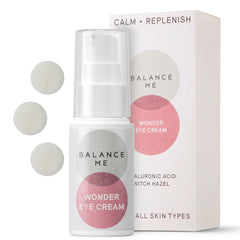 Balance Me Wonder Eye Cream — bocal, hydratation ciblée pour le contour des yeux