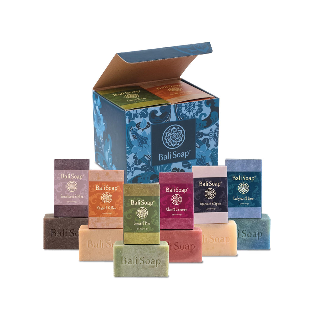Bali Soap Masculine Collection – savon-barre bois, hydratation durable.
