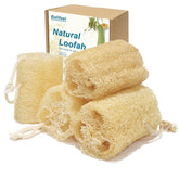 Balifeel éponge louffe pack4: ensemble pratique pour exfolier et revitaliser la peau.