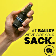 Ballsy Anti Irritation Tea Tree Witch Hazel, apaise les irritations mineures.