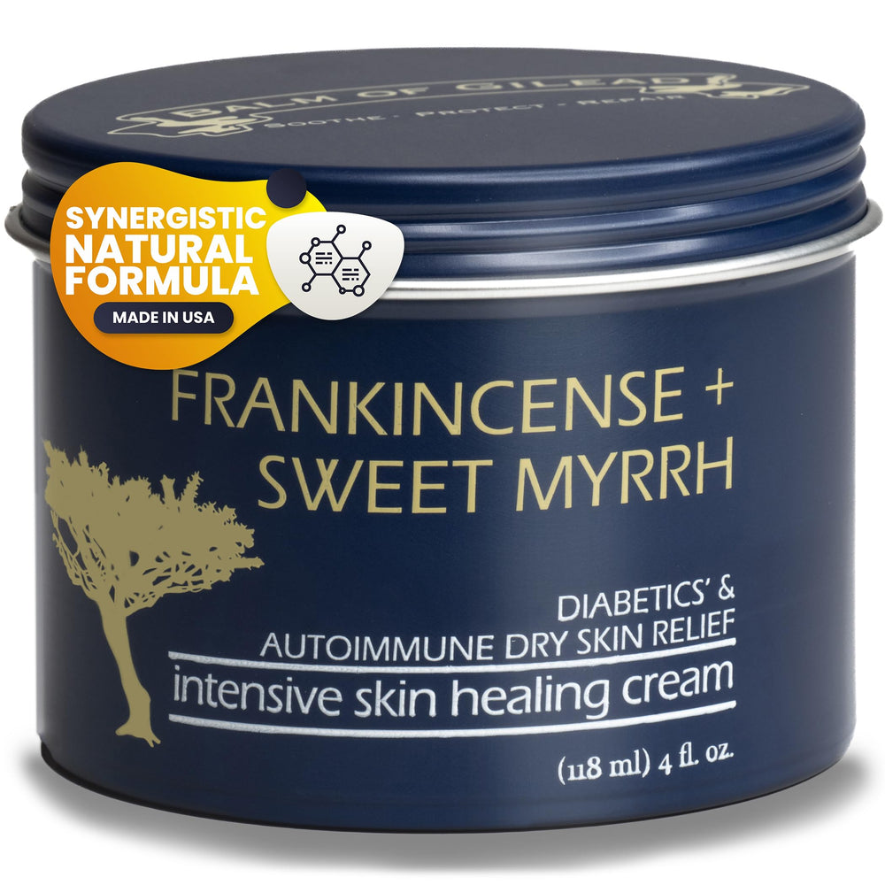 BALM OF GILEAD – crème pieds encens et myrrhe, soin doux pour peaux sensibles.