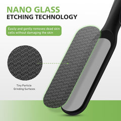 Baluca Gomme-Pied Nano Verre, emmanche ergonomique pour une prise en main précise