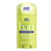 Ban Déodorant Invisible Original Sans Parfum, bouteille, protection 24h contre l’odeur.