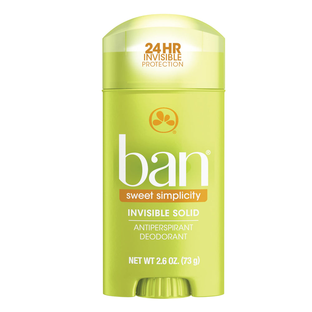 Ban Déodorant Invisible Solid Douche Fraîche - protection durable contre l’humidité