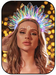 Bandeau lumineux EARENT — neon eclatant, parfait pour soirees electros et festivites nocturnes