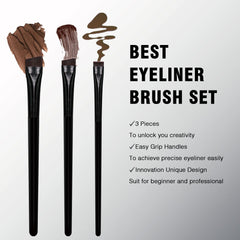 Banidy: brosse trace fin ligne des yeux pour trait net.