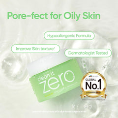Pot BANILA CO Clean it Zero Balm facilitant l’application sur la peau.