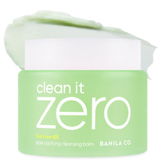 BANILA CO Clean it Zero Pore Clarifying Balm, texture sherbet; se transforme en huile pour démaquiller.