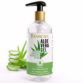 BANSCALX Gel Aloe Vera: bouteille pompe facile à utiliser et pratique.