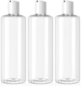 Bar5F bouteilles plastiques transparentes 16 oz prêtes à ranger shampoing et crèmes.